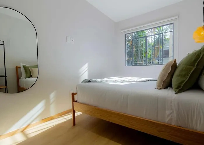 Apartment Capitalia Two Bedroom Retreat Near El Angel With Rooftop And Gym Mexico City
