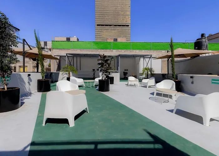 Apartment Capitalia Two Bedroom Retreat Near El Angel With Rooftop And Gym