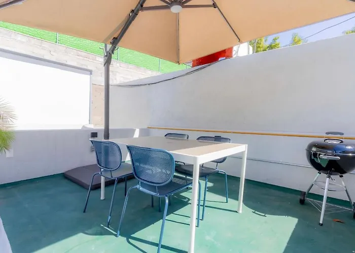 Capitalia Two Bedroom Retreat Near El Angel With Rooftop And Gym Apartment