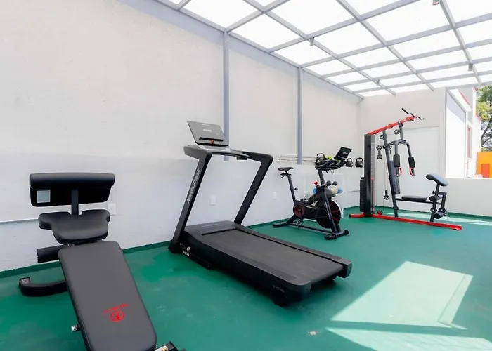 Apartment Capitalia Two Bedroom Retreat Near El Angel With Rooftop And Gym