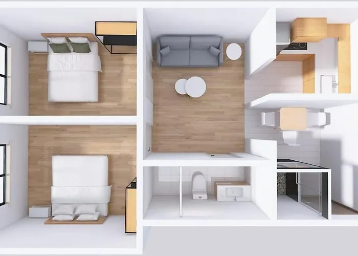 Apartment Capitalia Two Bedroom Retreat Near El Angel With Rooftop And Gym Mexico City